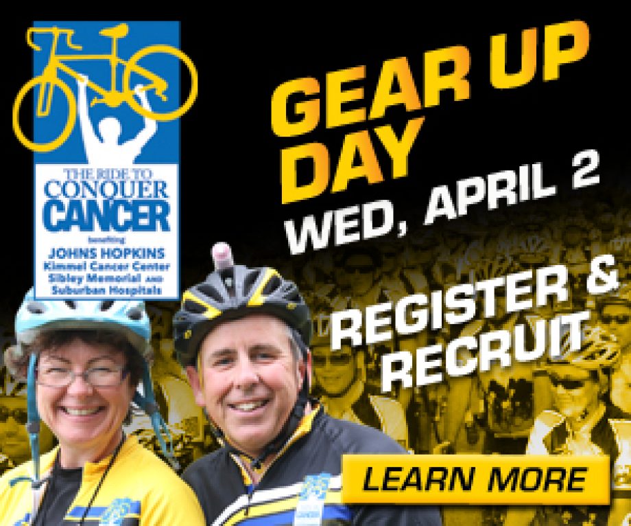 Gear Up Day for Ride to Conquer Cancer