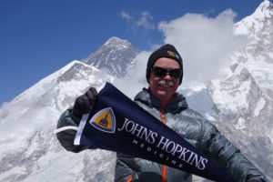 Theodore DeWeese on Mount Everest