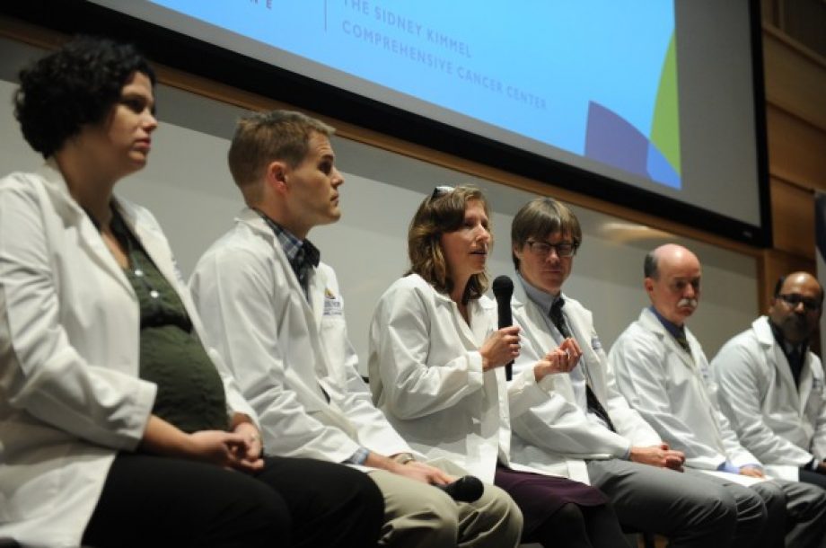 Panel of experts at the Johns Hopkins Kimmel Cancer Center