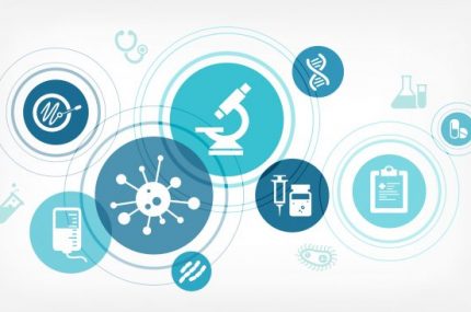 Medical research vector illustration. Concept with icons related to medicine and science, laboratory analysis, disease treatment, diagnosis, clinical trial or scientific therapeutic study. Medical research vector illustration. Concept with icons related to medicine and science, laboratory analysis, disease treatment, diagnosis, clinical trial or scientific therapeutic study.